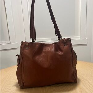 American leather collection purse cognac color Leather Shoulder Bag
